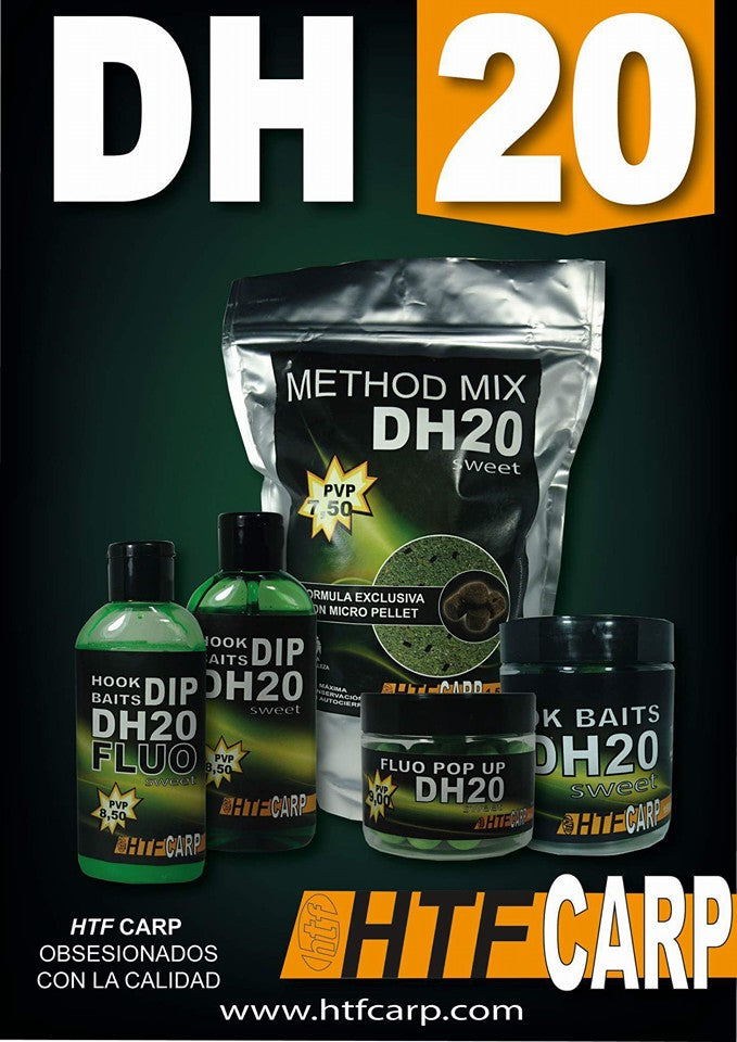 HTF CARP LIQUID BAIT DH20 SWEET ULTRA CONCENTRADO - Carpfishingbarato CHIMBOMBO