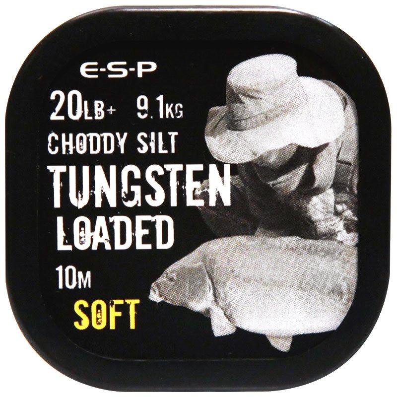 E.S.P CHODDY SILT TUNGSTEN LOADED SOFT 20LB+9.1KG - Carpfishingbarato CHIMBOMBO HILO BAJOS