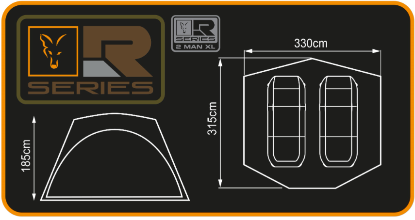 Refugio Fox R-Series 2 Man XL Khaki