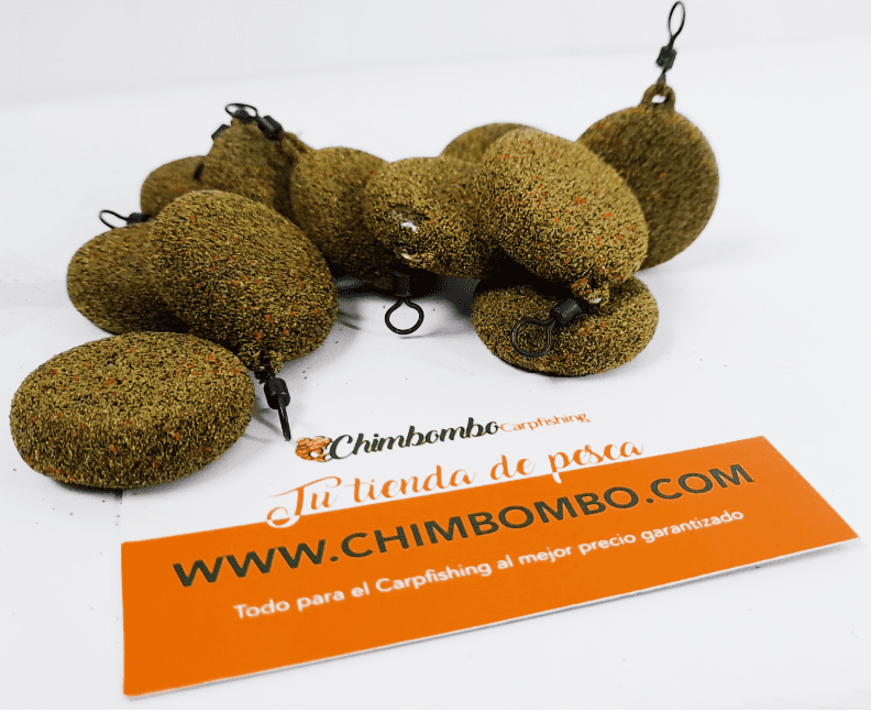 PLOMO PIRULETA EMERILLON 60G - Carpfishingbarato CHIMBOMBO PLOMO