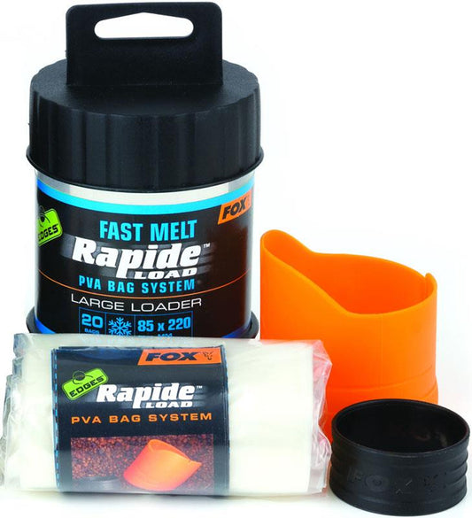 FOX FAST MELT RAPIDE LOAD PVA BAG SYSTEM 85 X 140 - Carpfishingbarato CHIMBOMBO BOLSAS