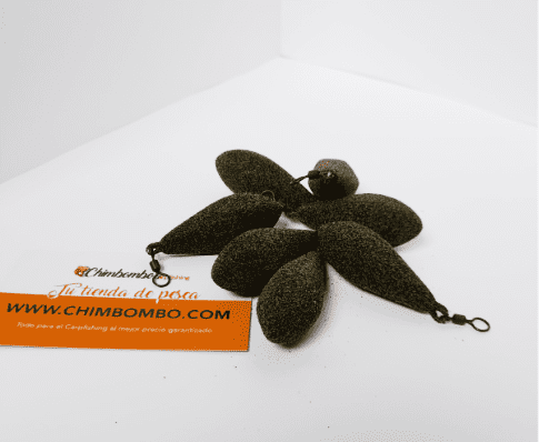 PLOMO LANCE CON EMERILLON - Carpfishingbarato CHIMBOMBO
