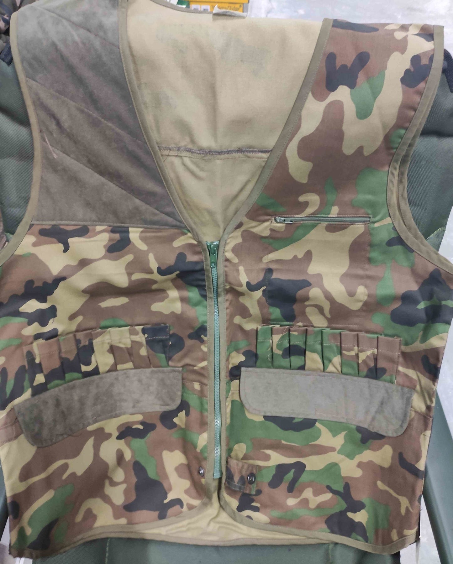 CHALECO CAMO TALLA L - Carpfishingbarato CHIMBOMBO CHALECO