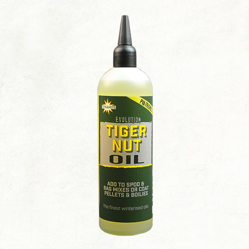 DYNAMITE EVOLUTION OIL 300ML TIGER NUT - Carpfishingbarato CHIMBOMBO LIQUIDO OIL