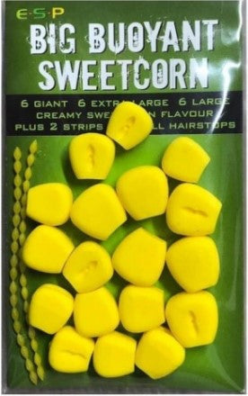E.S.P Buoyant Sweetcorn Yellow 18 UND - Carpfishingbarato CHIMBOMBO MAIZ ARTIFICIAL