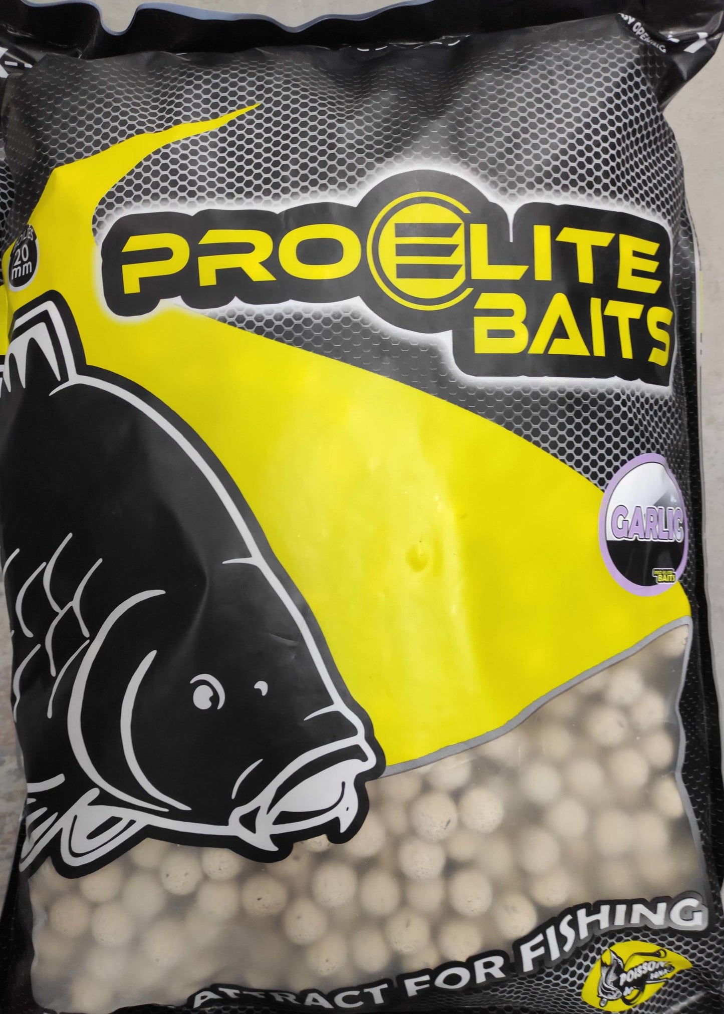 POISSON BOILIES GARLIC 20MM 8KG - Carpfishingbarato CHIMBOMBO