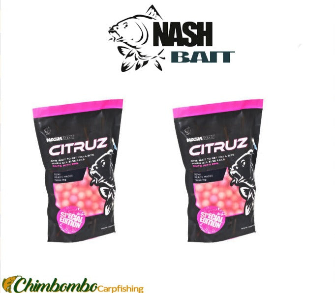 NASH CITRUZ READY MADES 20MM 1KG - Carpfishingbarato CHIMBOMBO