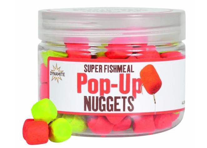 DYNAMITE SUPER FISHMEAL POP UP NUGGETS - Carpfishingbarato CHIMBOMBO POP UPS