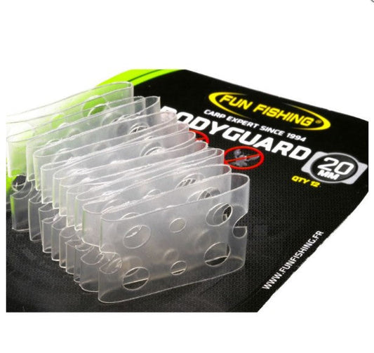 FUNFISHING BOD Y GUARD ANTICANGREJO 24MM 12PCS - Carpfishingbarato CHIMBOMBO
