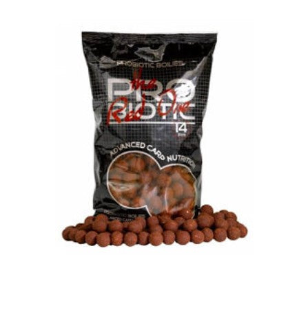 STARBAITS PROBIOTIC THE RED ONE 14MM 1KG - Carpfishingbarato CHIMBOMBO BOILIES