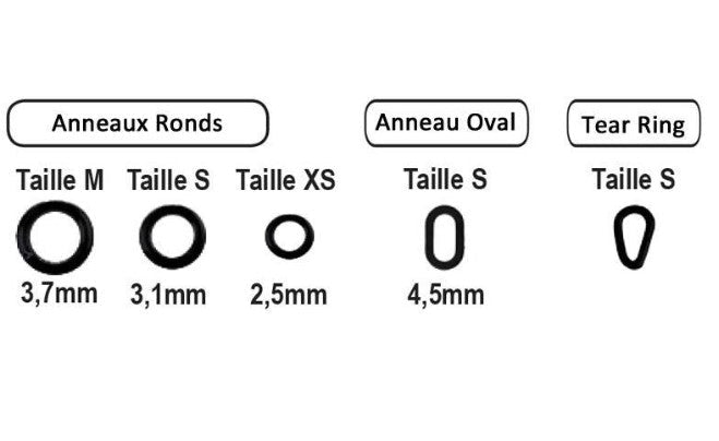 FUN FISHING OVAL RINGS XL 6MM - Carpfishingbarato CHIMBOMBO ANILLAS