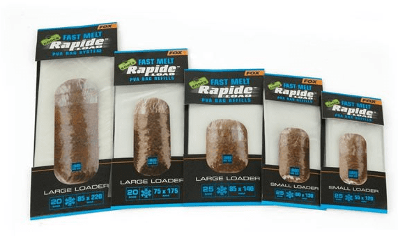 FOX FAST MELT PVA BAG 60X130MM - Carpfishingbarato CHIMBOMBO BOLSAS