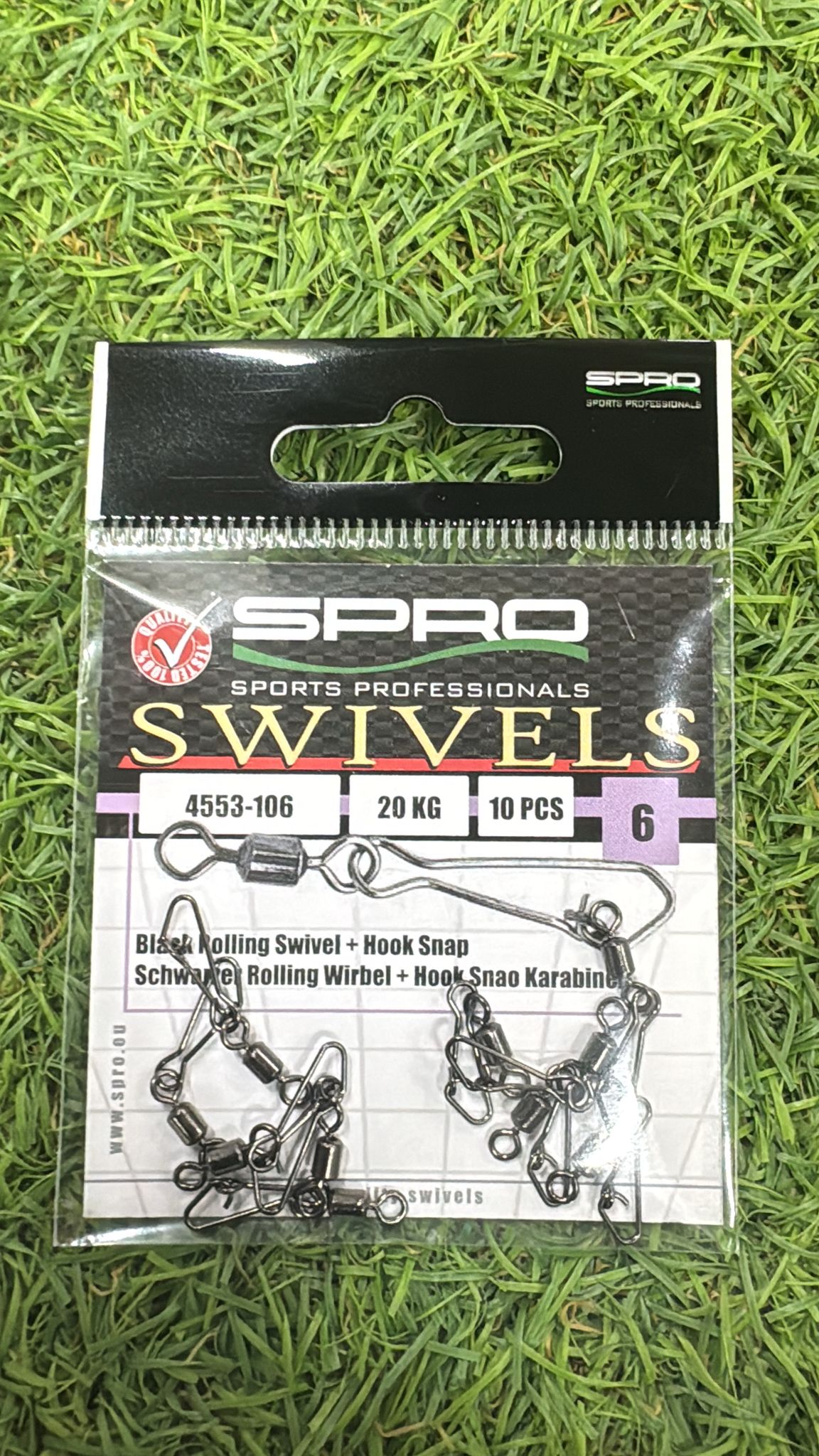 SWIVELS SIZE 6 10UND