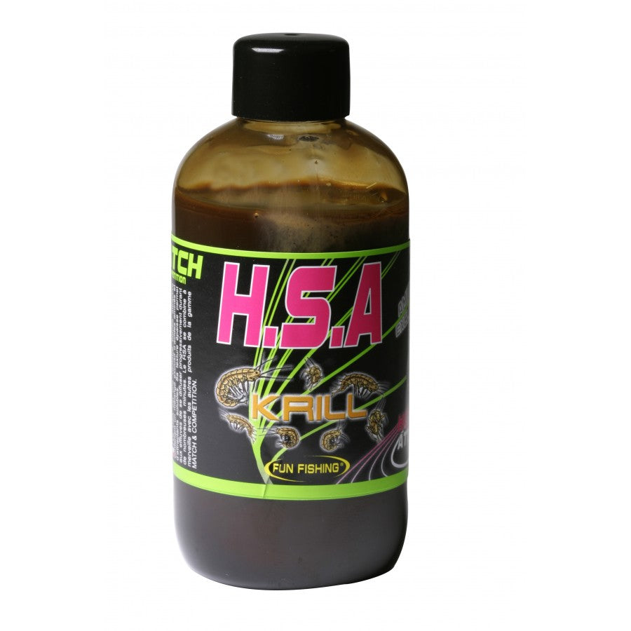 FUN FISHING H.S.A KRILL 200 ML - Carpfishingbarato CHIMBOMBO LIQUIDO