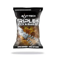 BAIT TECH TRIPLE-N STICK&BAG MIX 1KG - Carpfishingbarato CHIMBOMBO ENGODOS