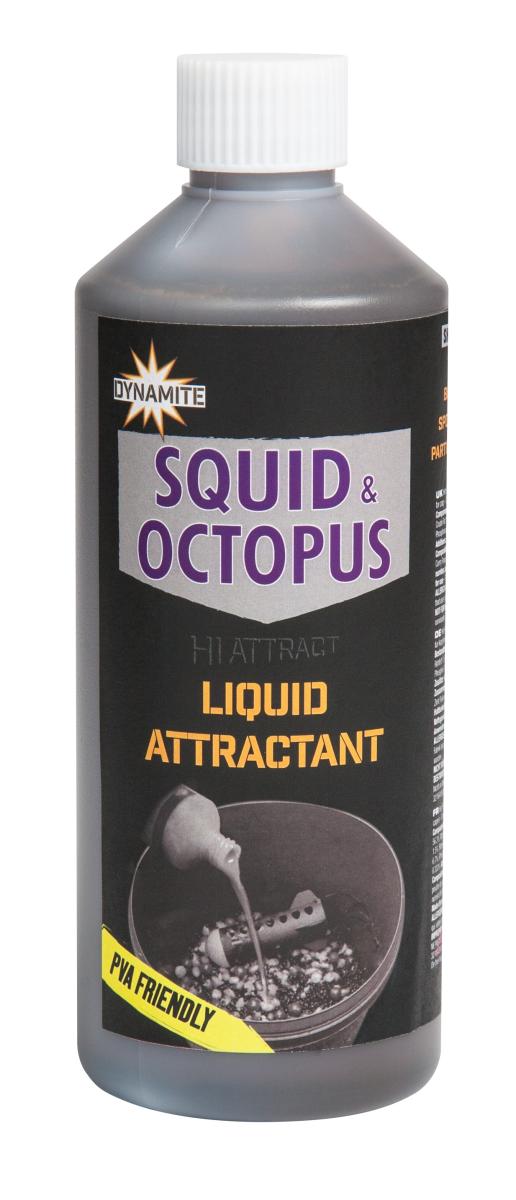 DYNAMITE LIQUID ATTRACTANT SQUID & OCTOPUS 500ML - Carpfishingbarato CHIMBOMBO LIQUIDO