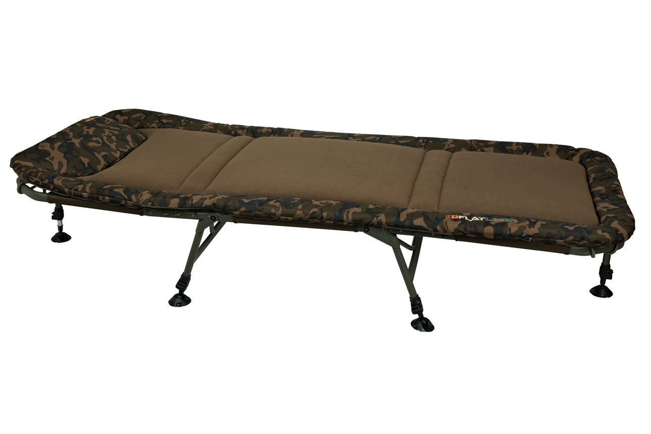 FOX FLATLINER 6 LED BEDCHAIR - Carpfishingbarato CHIMBOMBO CAMA