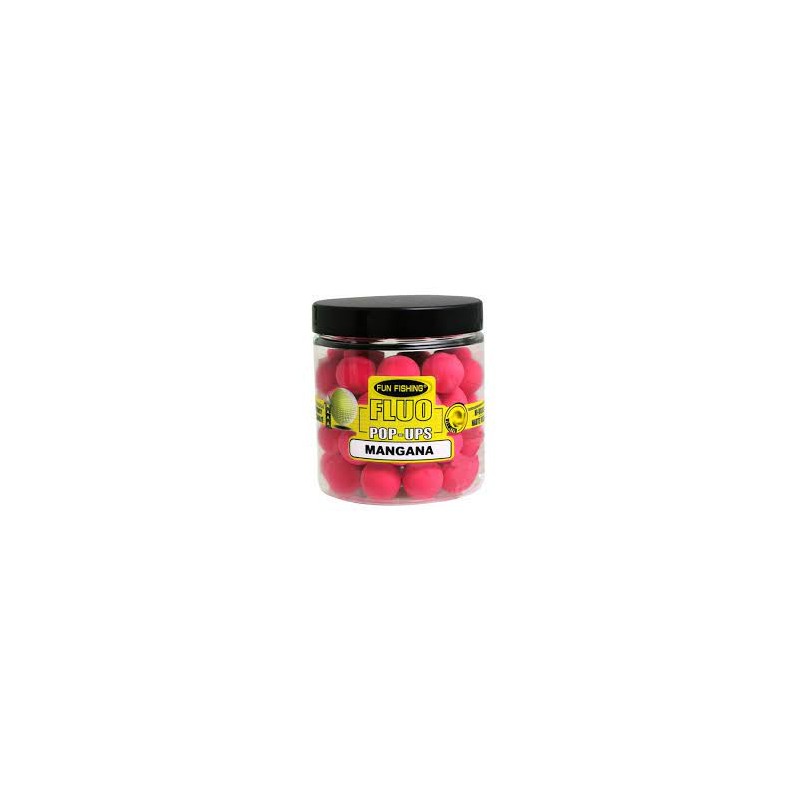 FUN FISHING FLUO POP-UPS MANGANA 15MM - Carpfishingbarato CHIMBOMBO