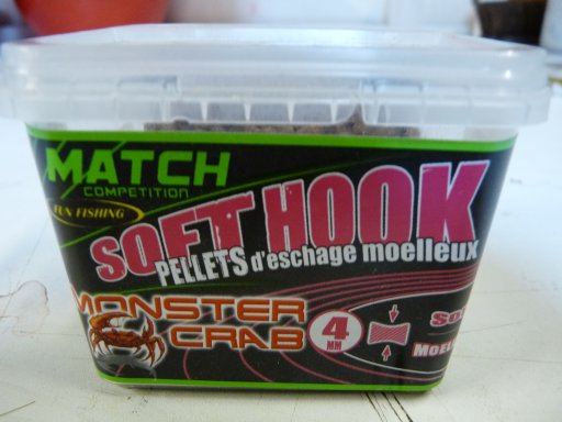 FUN FISHING SOFT HOOK PELLETS 4 MM MONSTER CRAB 120 GR - Carpfishingbarato CHIMBOMBO
