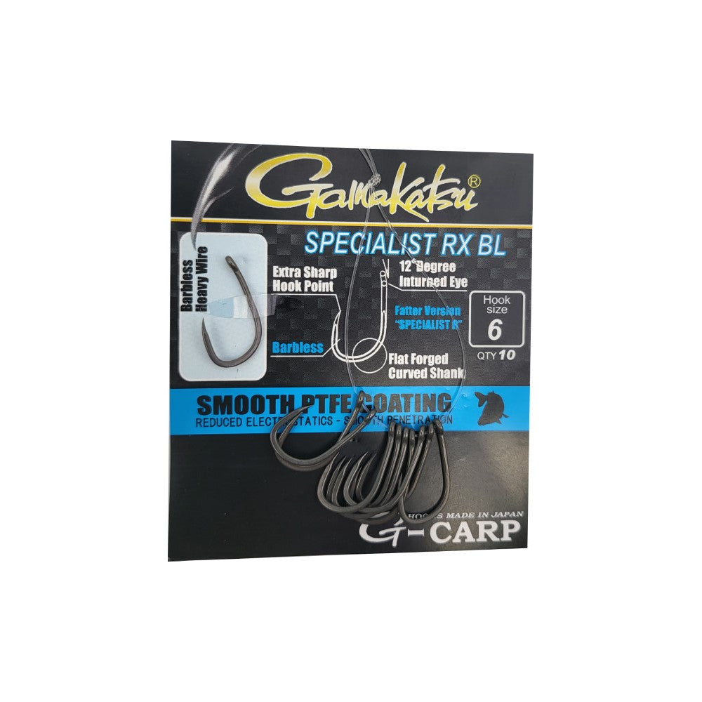 GAMAKATSU SPECIALIST RX BL Nº6 - Carpfishingbarato CHIMBOMBO anzuelo