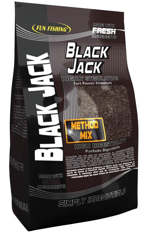 FUN FISHING METHOD MIX BLACK JACK 2,5 KG - Carpfishingbarato CHIMBOMBO