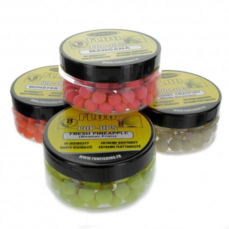 FUN FISHING FLUO POP UPS MUSSEL CRAYFISH 8 MM - Carpfishingbarato CHIMBOMBO