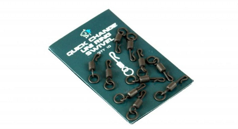 NASH MICRO QUICK CHANGE UNI RING SWIVEL SIZE 11 - Carpfishingbarato CHIMBOMBO