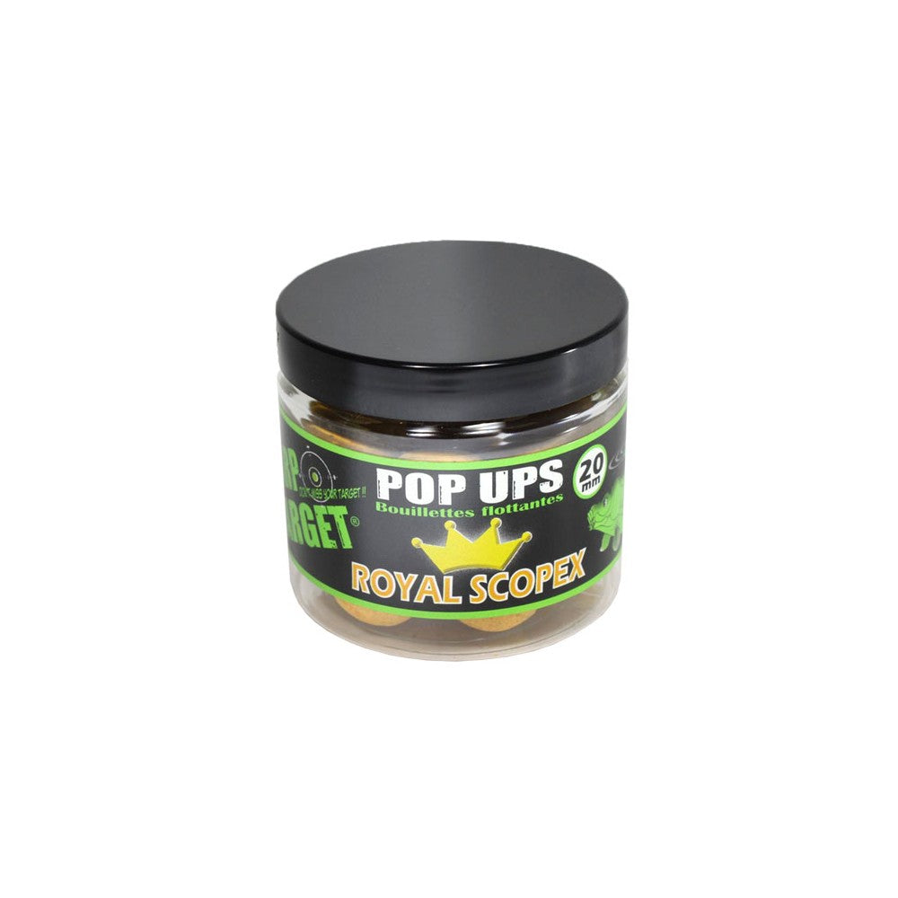 FUN FISHING CARP TARGET POP UPS ROYAL SCOPEX 20MM - Carpfishingbarato CHIMBOMBO
