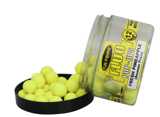 Pop Ups Fun Fishing Fluo Fresh Pineapple 12mm