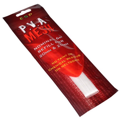 PVA MESH NOMINAL 6M REFILL FOR 20MM & 25MM - Carpfishingbarato CHIMBOMBO MALLA