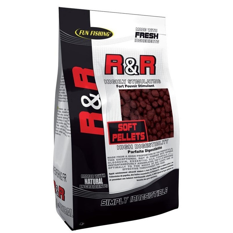 PELLET R&R SOFT 5MM FUN FISHING - Carpfishingbarato CHIMBOMBO