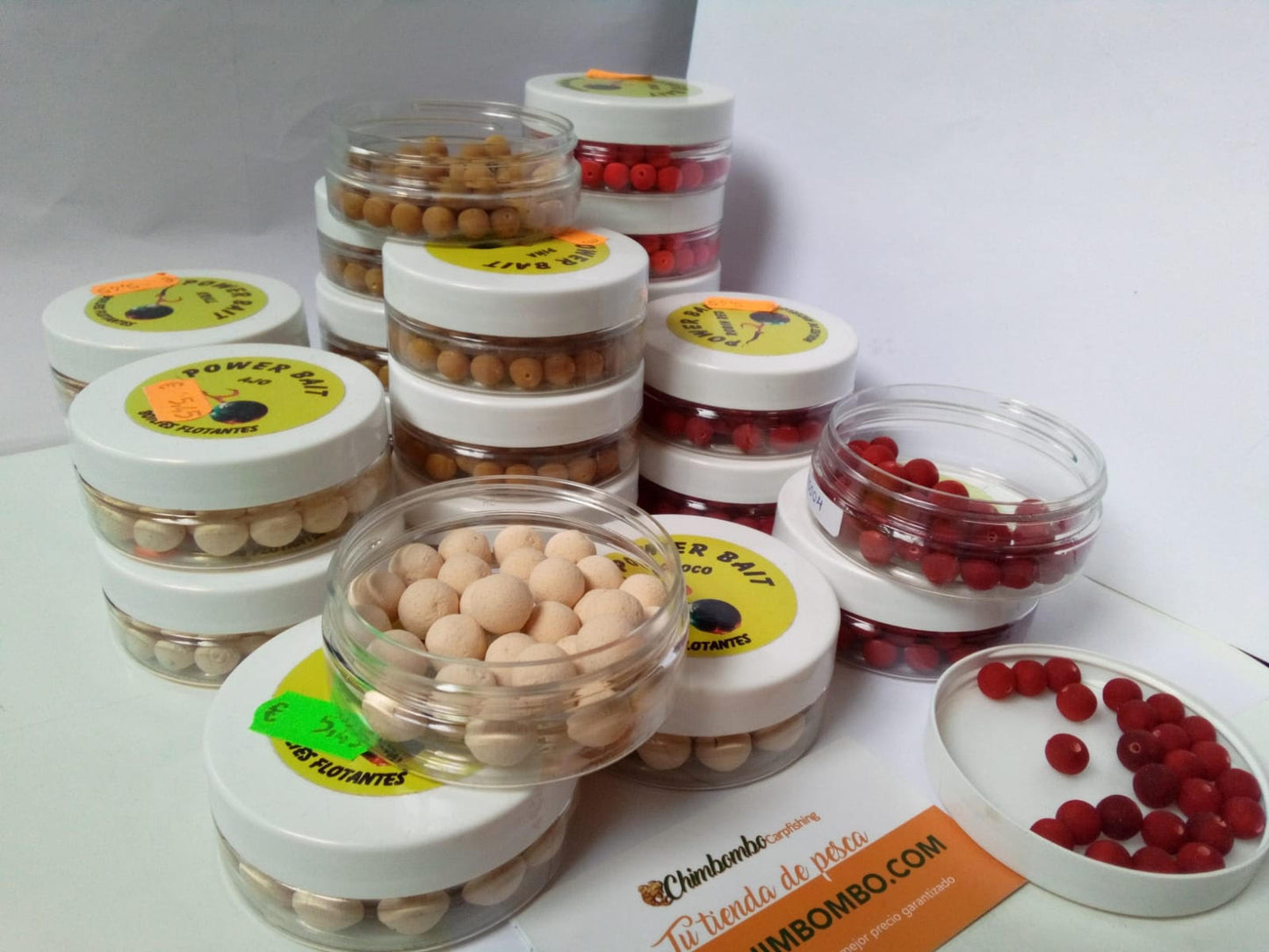 POWER BAIT BOILIES DE ANZUELO - Carpfishingbarato CHIMBOMBO