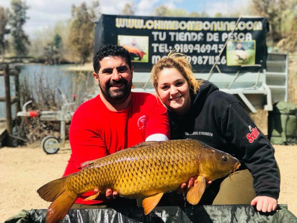 Rosa y Miguel. Carpfishingbarato.com 