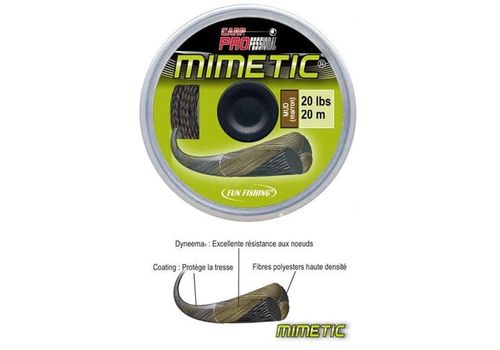 FUN FISHING MIMETIC MARRON 25LB 20M - Carpfishingbarato CHIMBOMBO HILO BAJOS