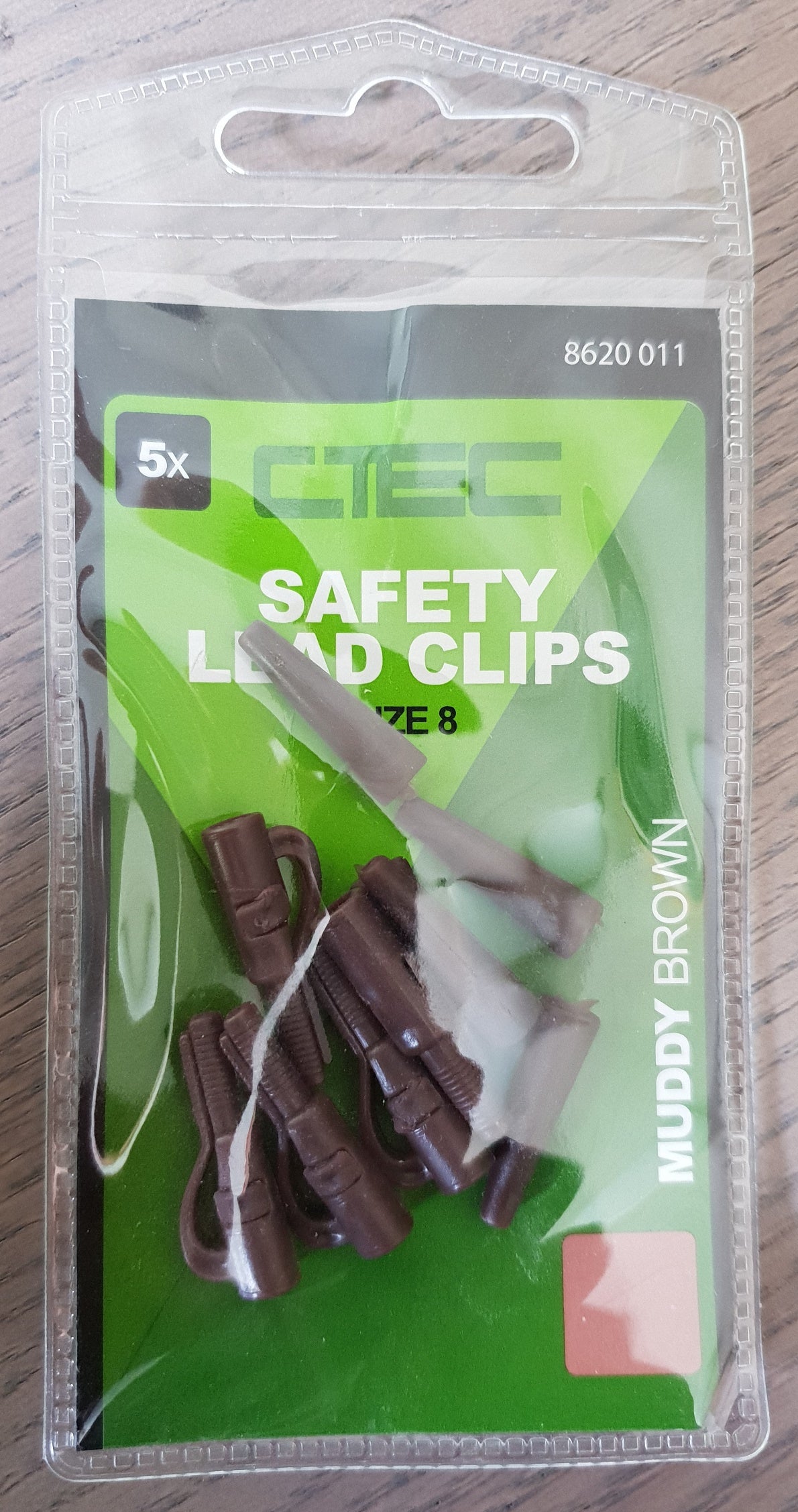 SPRO CTEC SAFETY LEAD CLIPS MUDDY BROWN SIZE 8 - Carpfishingbarato CHIMBOMBO LEAD CLIP