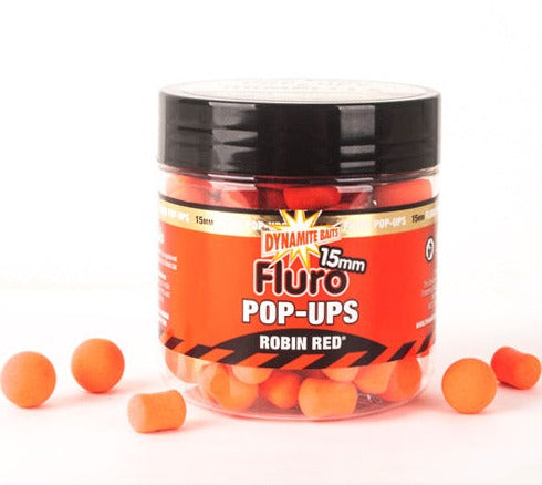 DYNAMITE FLURO ROBIN RED POP-UPS 15MM - Carpfishingbarato CHIMBOMBO POP-UP DUMBELL