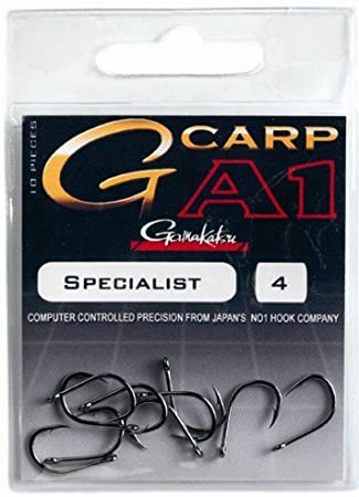 GAMAKATSU G-CARP A1 “SPECIALIST X” Nº4 - Carpfishingbarato CHIMBOMBO anzuelo