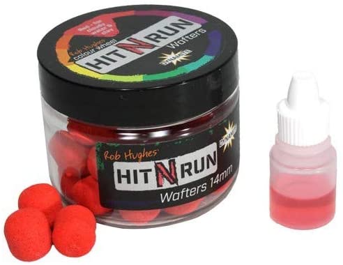 DYNAMITE HITNRUN WAFTER RED 14MM - Carpfishingbarato CHIMBOMBO WAFTERS