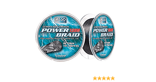 HILO TRENZADO POWER BRAID 0.14 MM 130M ASSO FISHING LINE - Carpfishingbarato CHIMBOMBO HILO TRENZADO