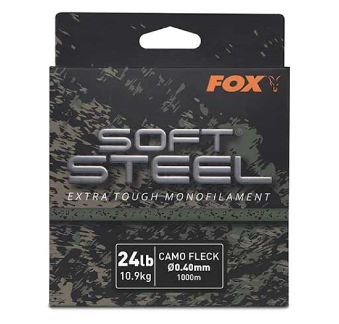 SOFT STEEL FLECK CAMO MONOFILAMENTO 0.40MM