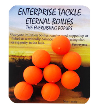 Eternal Boilies Naranja Fluoro 12mm