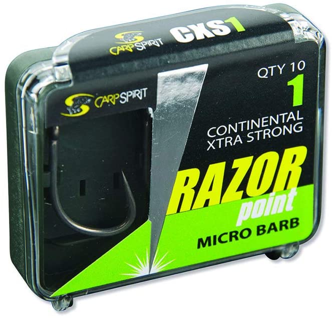 CARPSPIRIT RAZOR CONTINENTAL XTRA STRONG Nº 1 - Carpfishingbarato CHIMBOMBO anzuelo