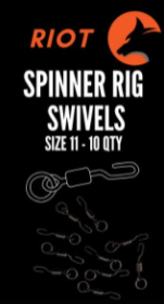 RIOT SPINNER RIG SWIVELS SIZE 11 10UND