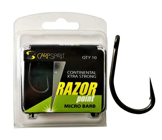 CARPSPIRIT RAZOR CONTINENTAL XTRA STRONG Nº4 - Carpfishingbarato CHIMBOMBO anzuelo