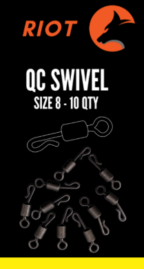 RIOT QC SWIVEL SIZE 8 10UND