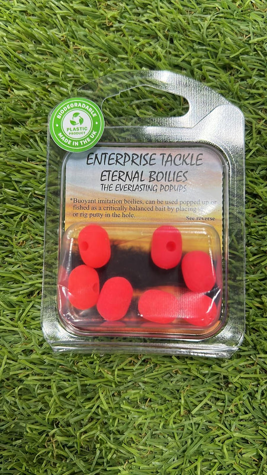 ETERNAL DUMBELL ROJO FLURO  11/15MM