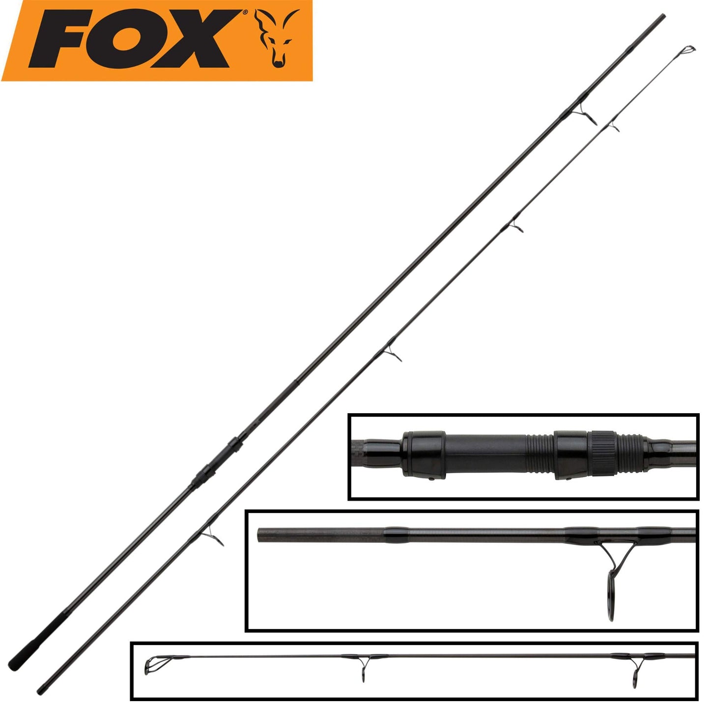 FOX HORIZON X3 ABREVIATED HANDLE 12" 3.5LB - Carpfishingbarato CHIMBOMBO CAÑA