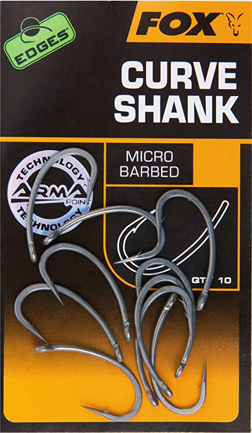 FOX CURVE SHANK Nº4 - Carpfishingbarato CHIMBOMBO anzuelo