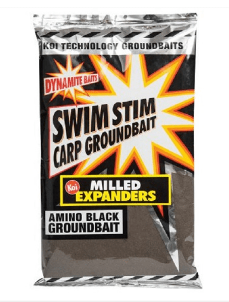 DYNAMITE BAITS SWIM STIM KOI MILLED EXPANDERS AMINO BLACK - Carpfishingbarato CHIMBOMBO ENGODOS