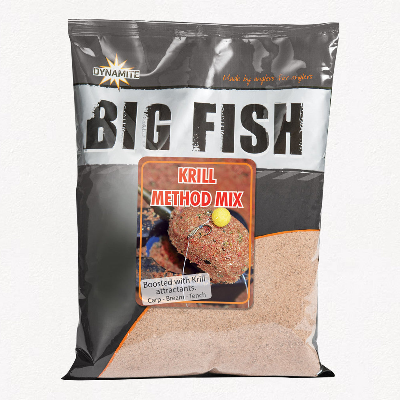 DYNAMITE BIG FISH METHOD MIX KRILL 1.8KG - Carpfishingbarato CHIMBOMBO METHOD MIX